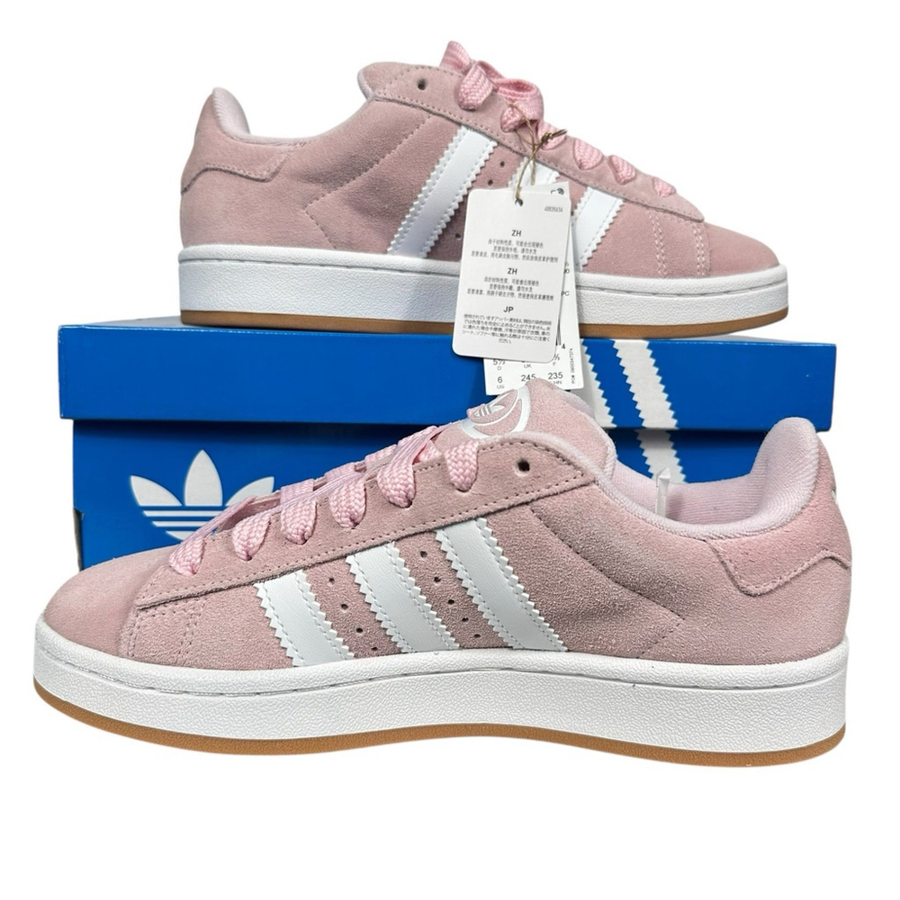 Adidas Originals Campus 00s J Clear Pink Gum Youth shoes JH7840 Size 6 Youth - Picture 2 of 12